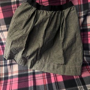 Dark chambray crewcuts skirt with pockets size 16